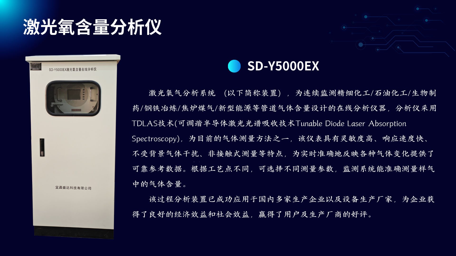 激光氧含量分析儀